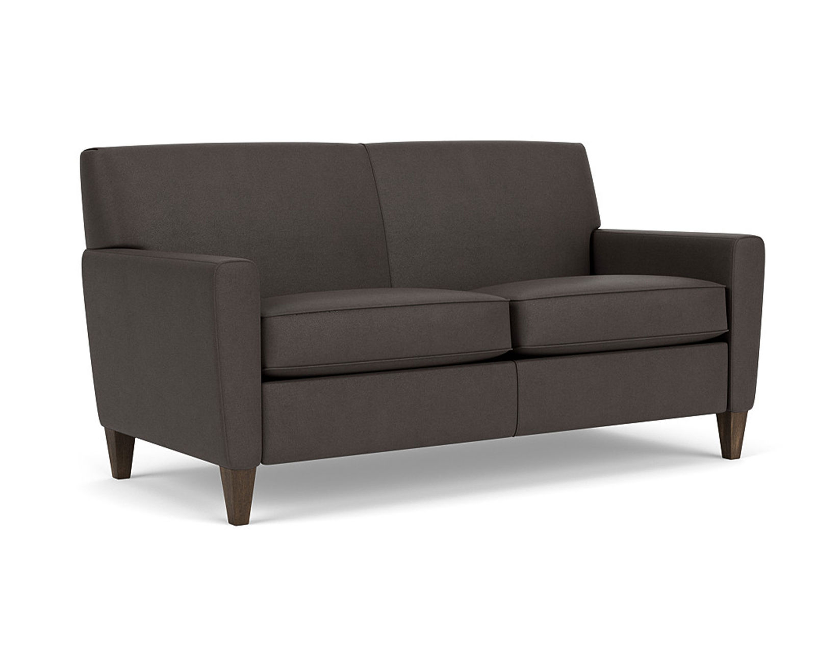 Digby Leather Loveseat (Leather choices) - Only the highest quality leathers go on Flexsteel Furniture