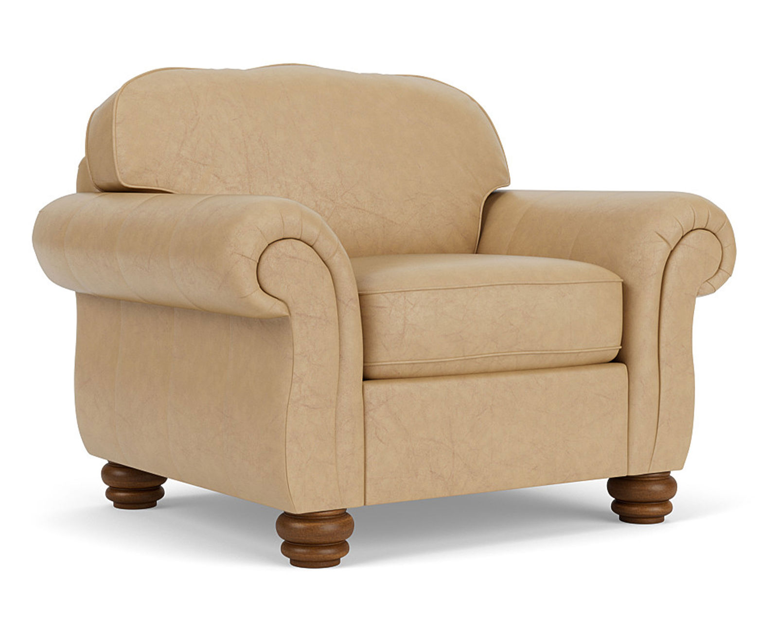 Bexley 3646 Leather Sofa (+50 leathers) 91" - Bexley Leather Chair