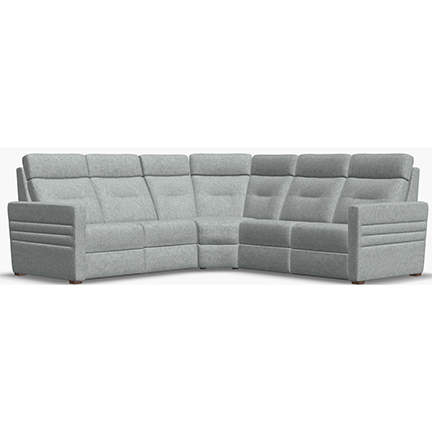 Layout A: Three Piece Sectional 98" x 98" (2 recliner)