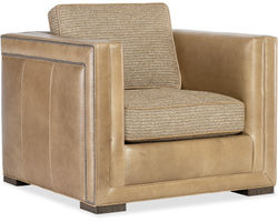 Bradington Young Ellary 663 Chair (12 leathers) 8-Way Hand Tie