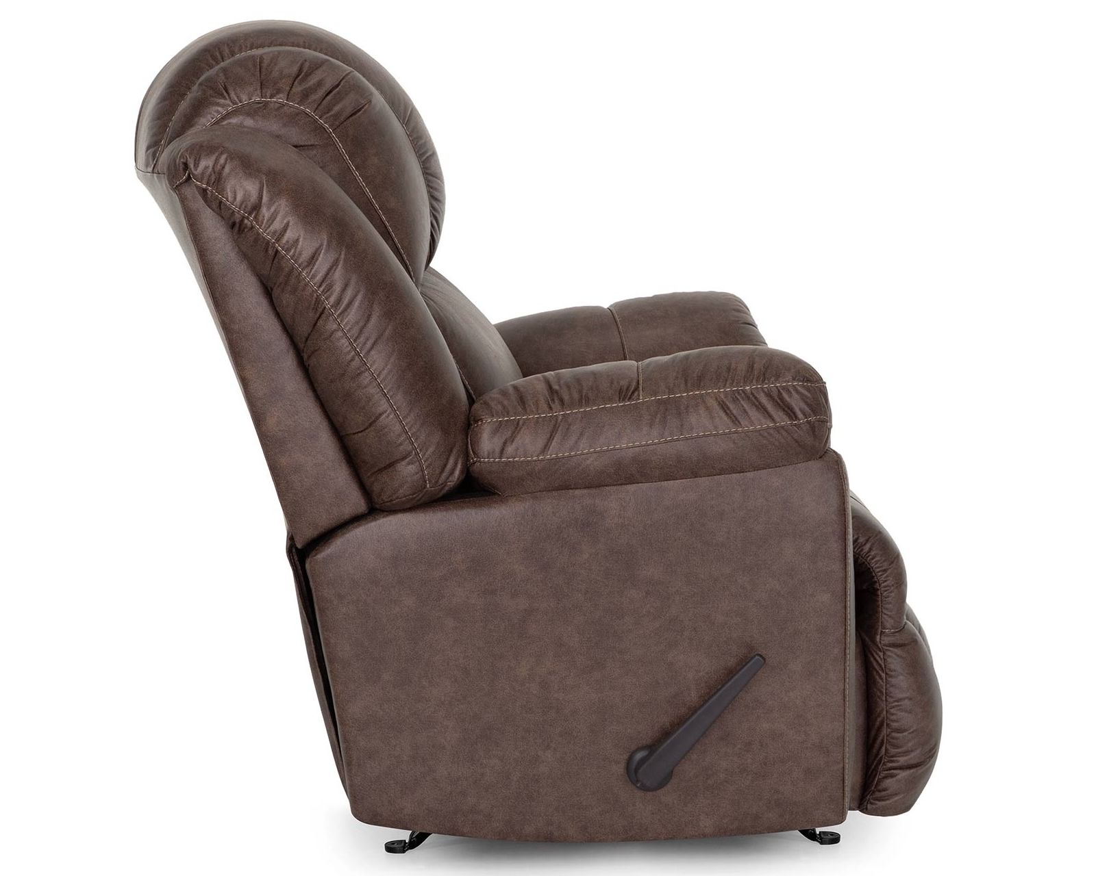 Castello 92" Reclining Sofa Walnut (A Best-Selling Favorite. Plush Comfort with a Distinctive Crowned Design) - Built for Motion. Designed for Life.