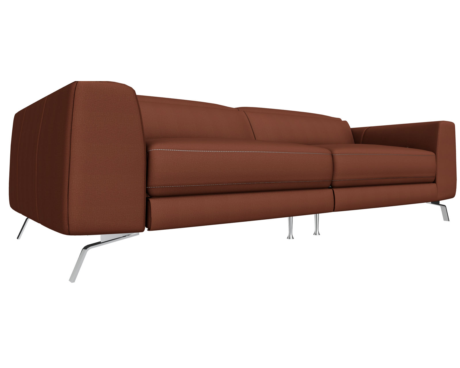 Pensiero B795 Stationary Sofa (83" or 93") (+45 fabrics) - Pensiero B795 Stationary Sofa (83" or 93")