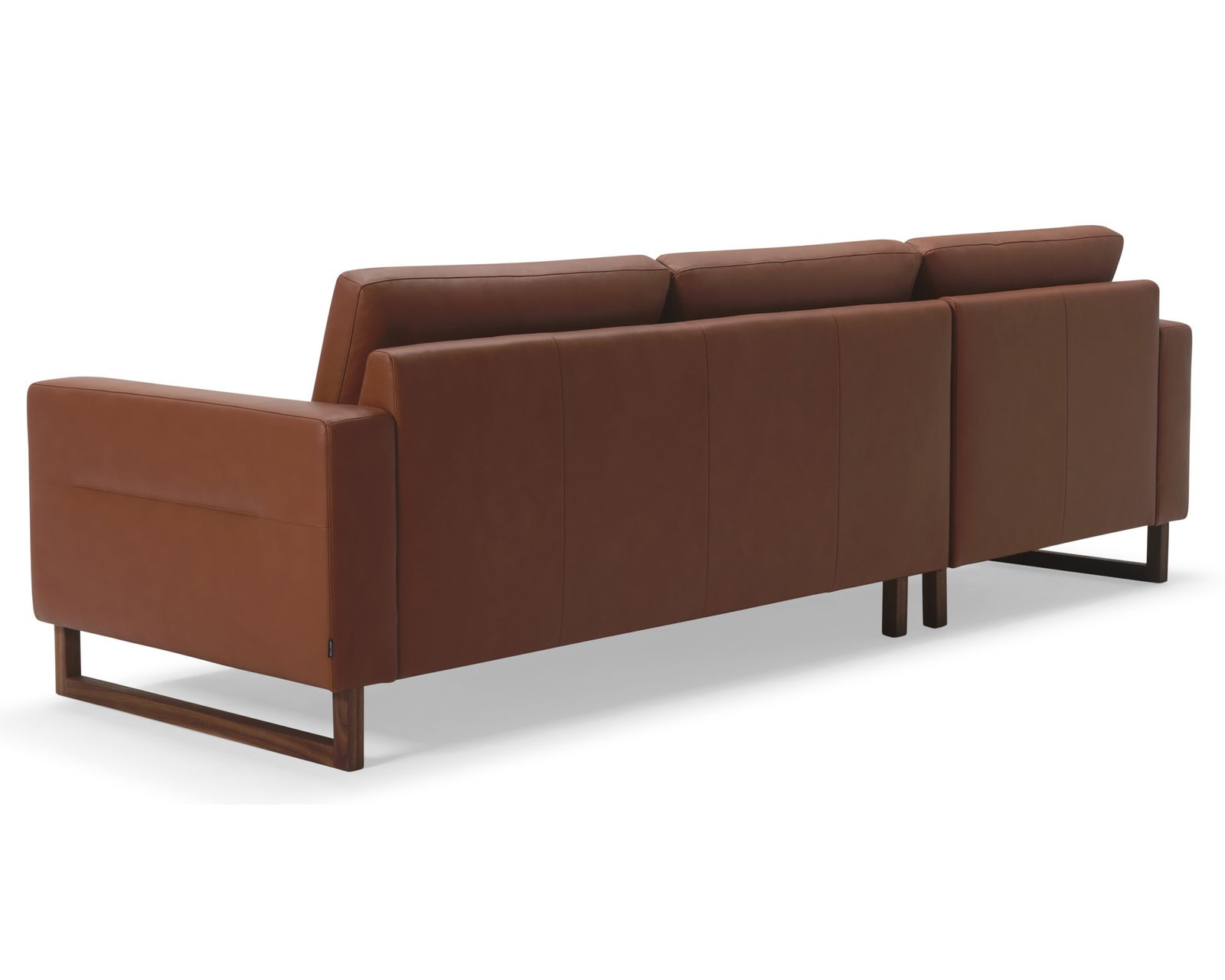 Brookes 77696 Chaise Sectional (+100 leathers) - Layout A: Two Piece Chaise Sectional 61" x 106"