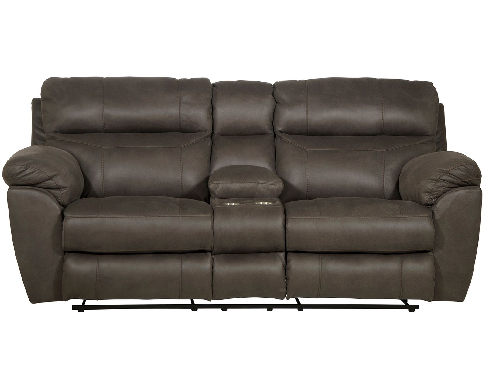 Atlas 91" Double Reclining Sofa (Special Purchase) - Atlas 86" Reclining Console Loveseat
