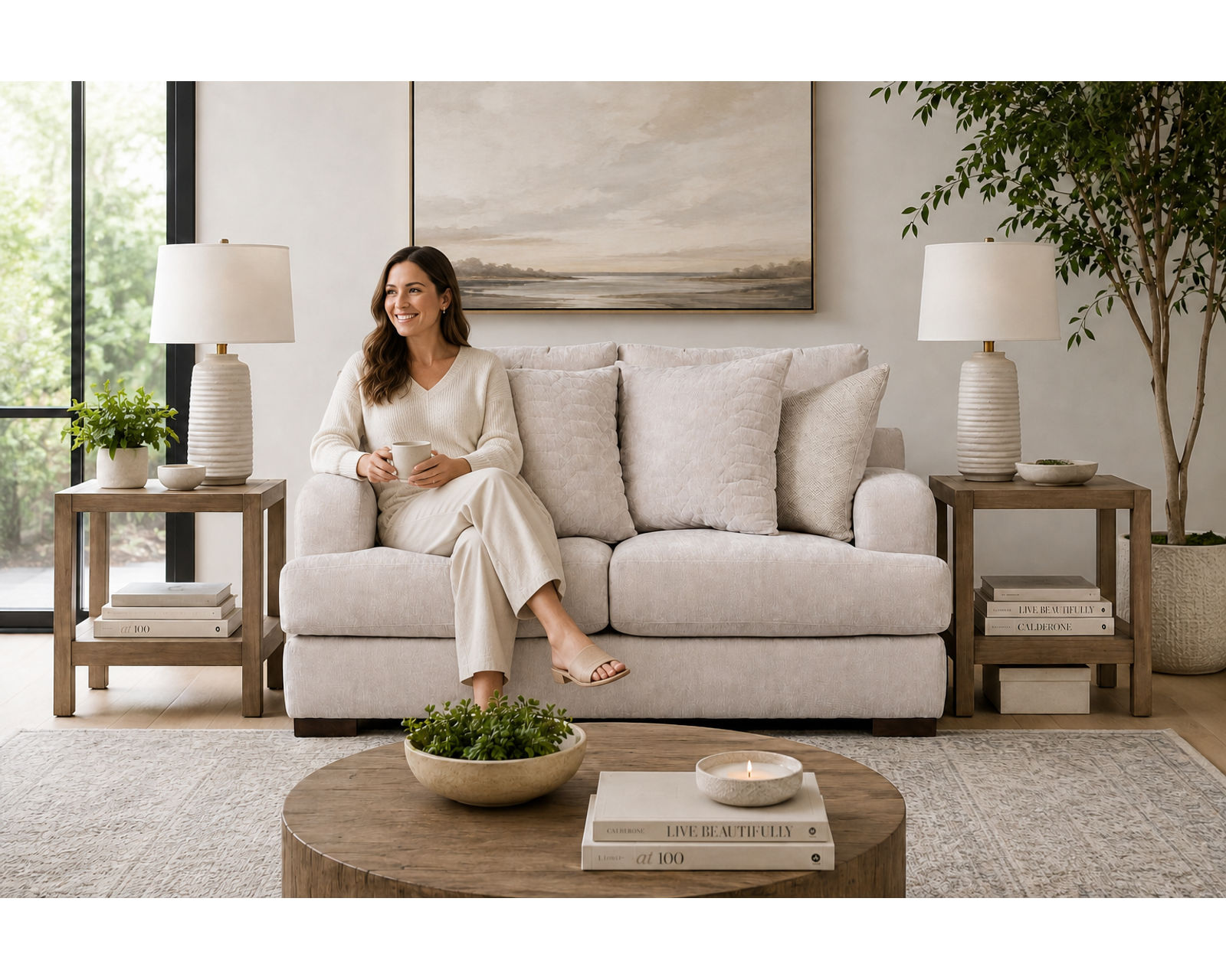 Gabrielle 87" Sofa (includes pillows) - Experience the Jackson Difference.