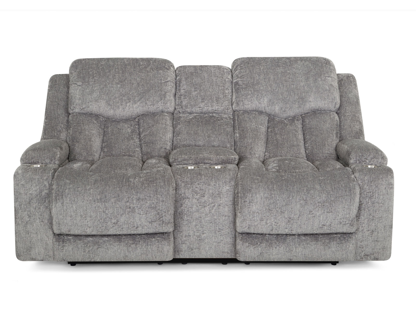 Denali 90" Power Reclining Sofa with Fold Down Table, Lights, USB, Wireless Charging, Dual Arm Storage, Massage, Cupholders & Drawer (+3 colors) - Dual Arm Storage with wireless charging and storage