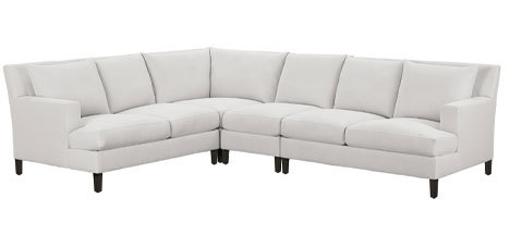 Layout B: Four Piece Sectional 104" x 129"