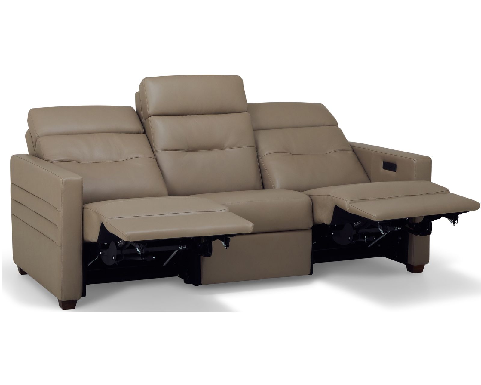 Reece 40109 Triple Power Reclining Sofa (81") +100 leathers - Reece 81" Triple Power Reclining Sofa