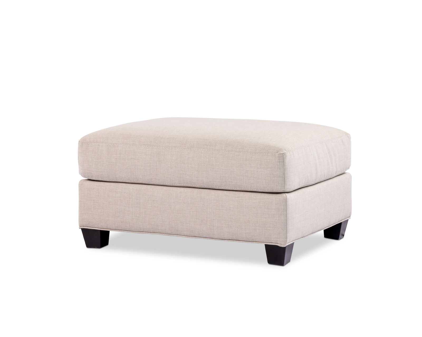 Warner Stationary Sectional (100+ fabrics) Down Cushions - Ottoman Available