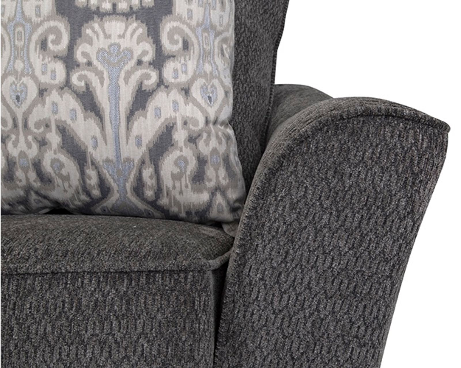 Fairmont Two-Piece Sectional Affordable Luxury. Designed for Real Life 105" x 134" - Includes all throw pillows