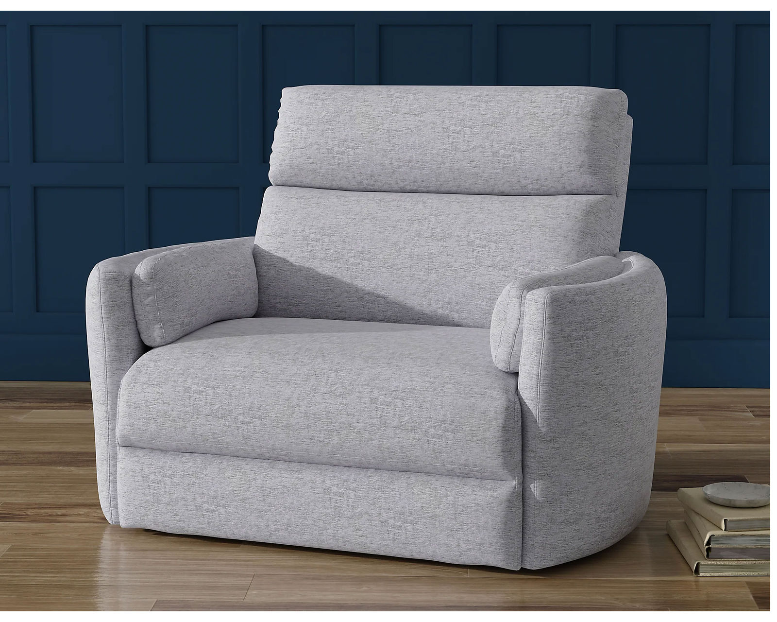 Radius XL Wide Power Glider Recliner Mineral (In stock - Fast shipping) - Radius Mineral XL Power Glider Recliner