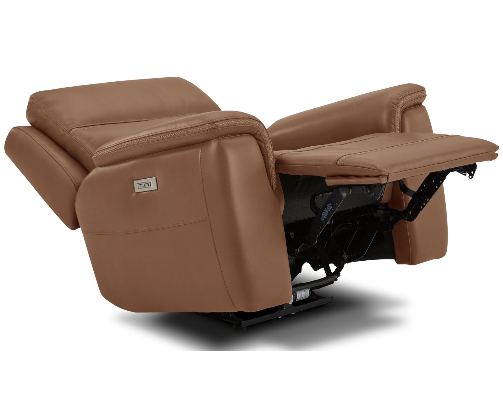 Sawyer Triple Power Reclining Sectional 009-01 (3 colors) In stock - Sawyer Power Recliner with Power Headrest and Lumbar