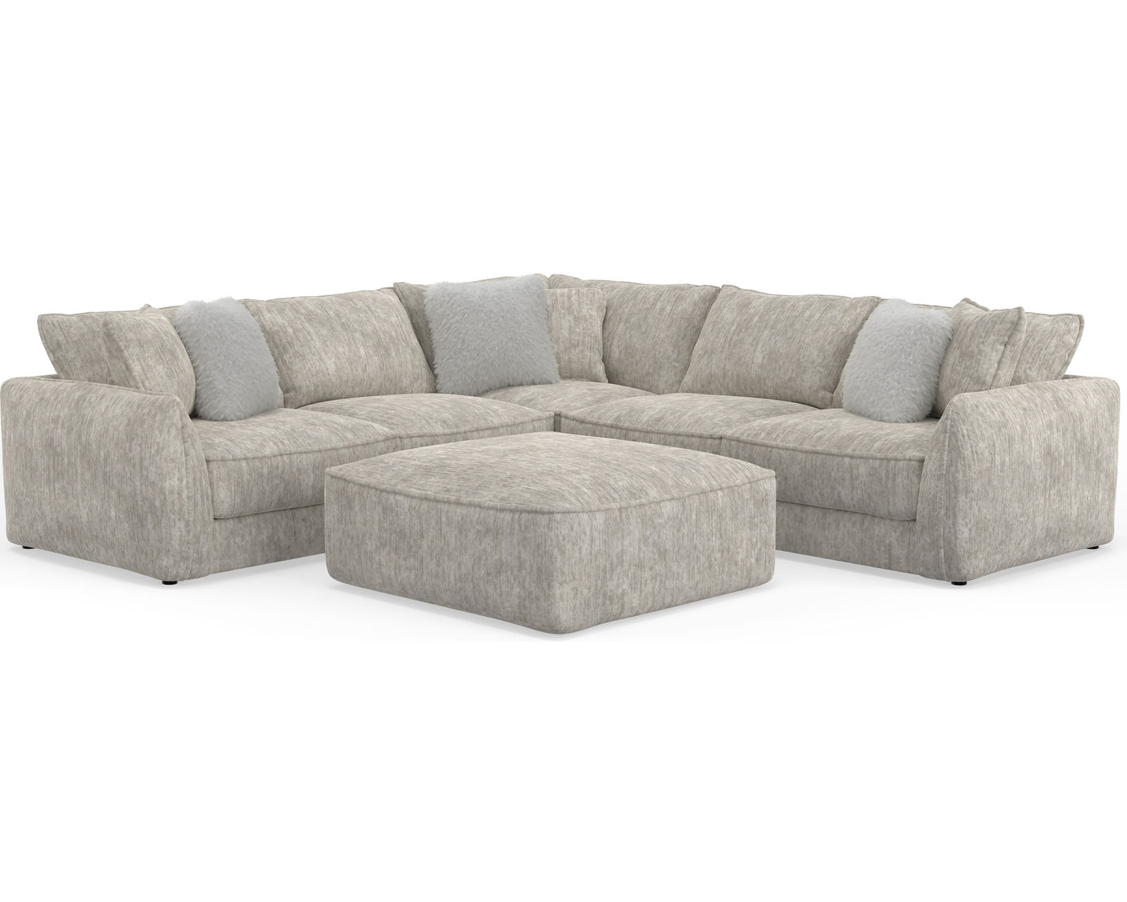 Bucktown 2306 Stationary Sectional (includes pillows)