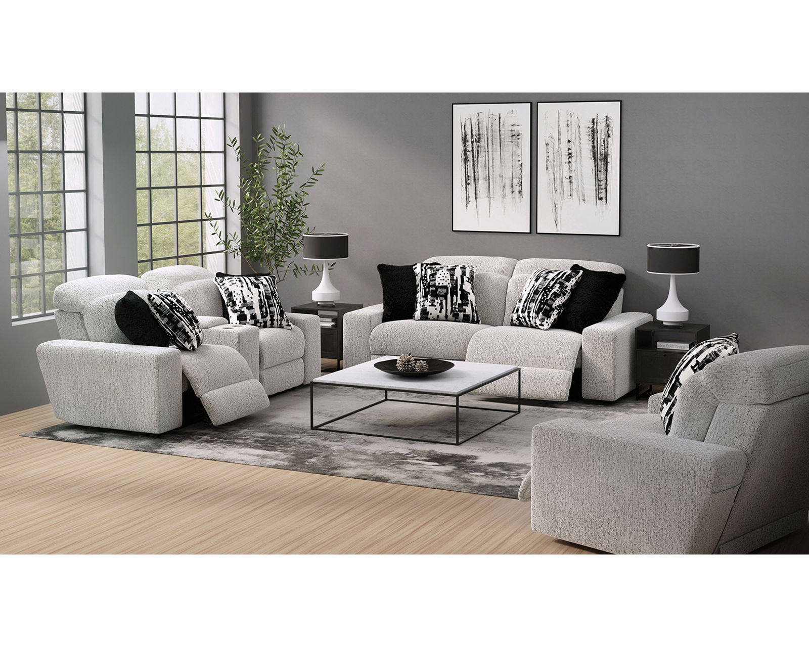 Darby 93" Wide Seat Power Reclining Sofa with Power Euro Headrests (2 colors) - Comfort Built for the Whole Family.