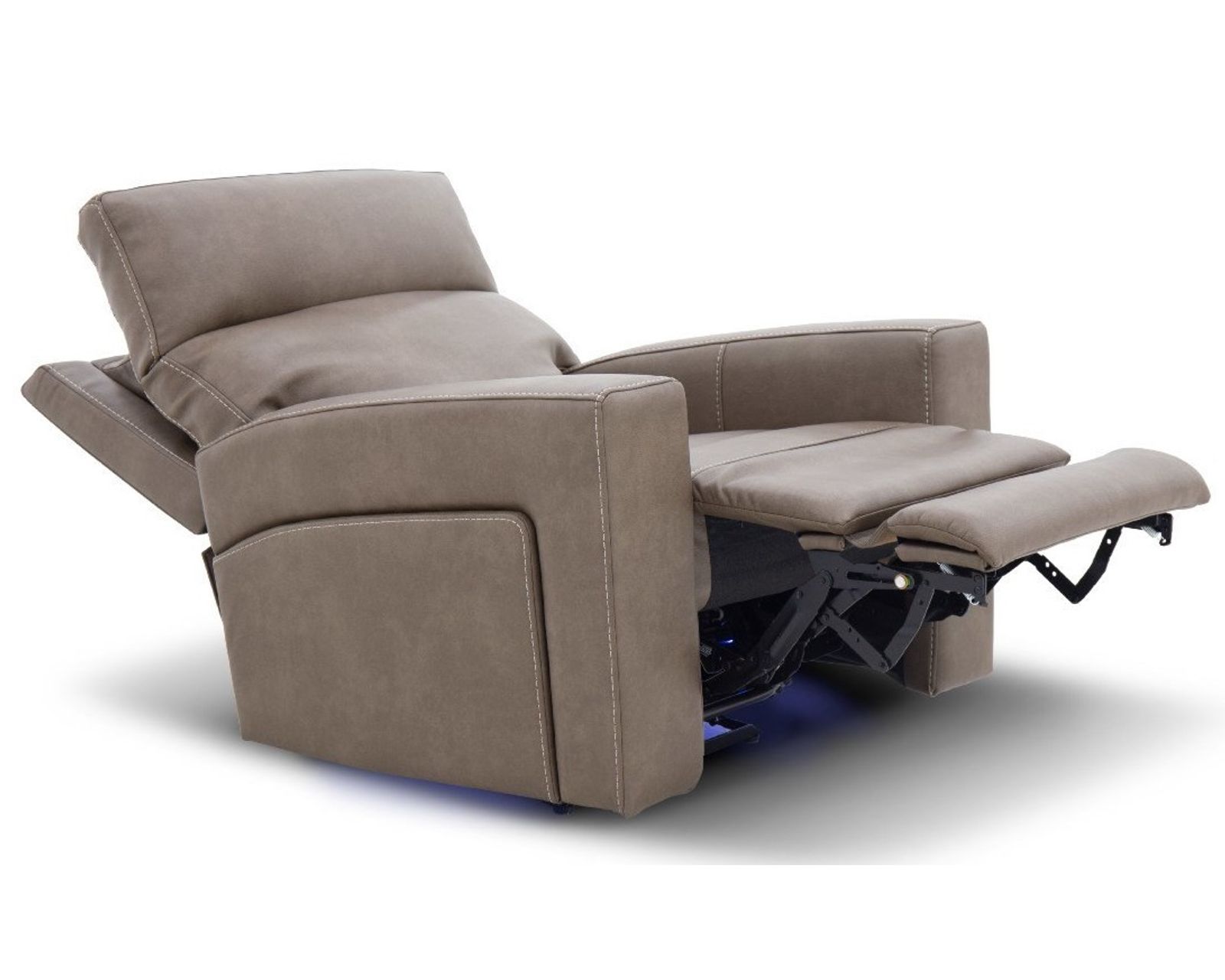 Vegas Game Chair Power Recliner w/Power Head Rest, Power Lumbar, Zero Gravity, Layflat, LED Lights, Bluetooth & 3" Footrest Extension (In stock) - Vegas Game Chair Power Recliner w/Power Head Rest, Power Lumbar, Zero Gravity, Layflat, LED Lights, Bluetooth & 3" Footrest Extension 