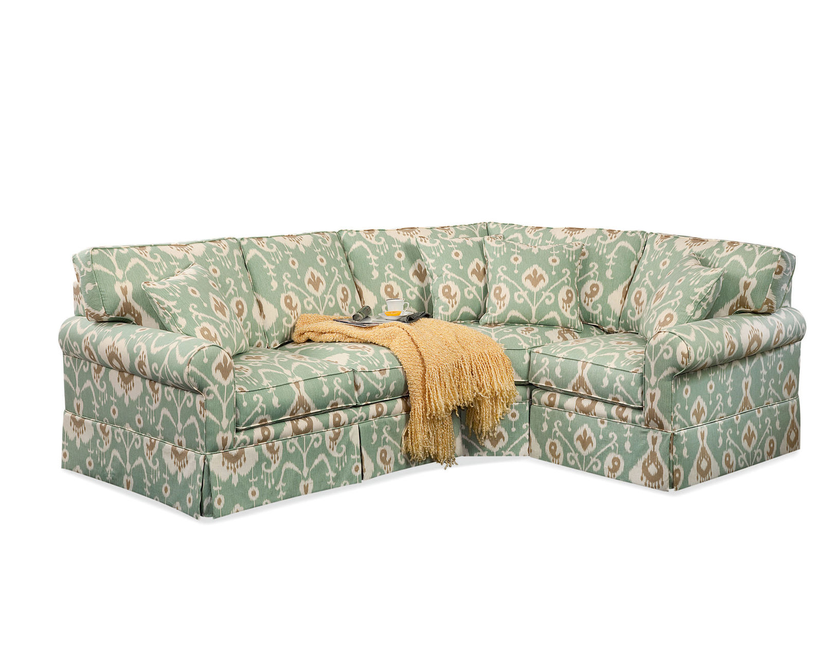 Benton Stationary Sectional (+69 fabrics) - Layout L: Three Piece Sectional 101" x 78"