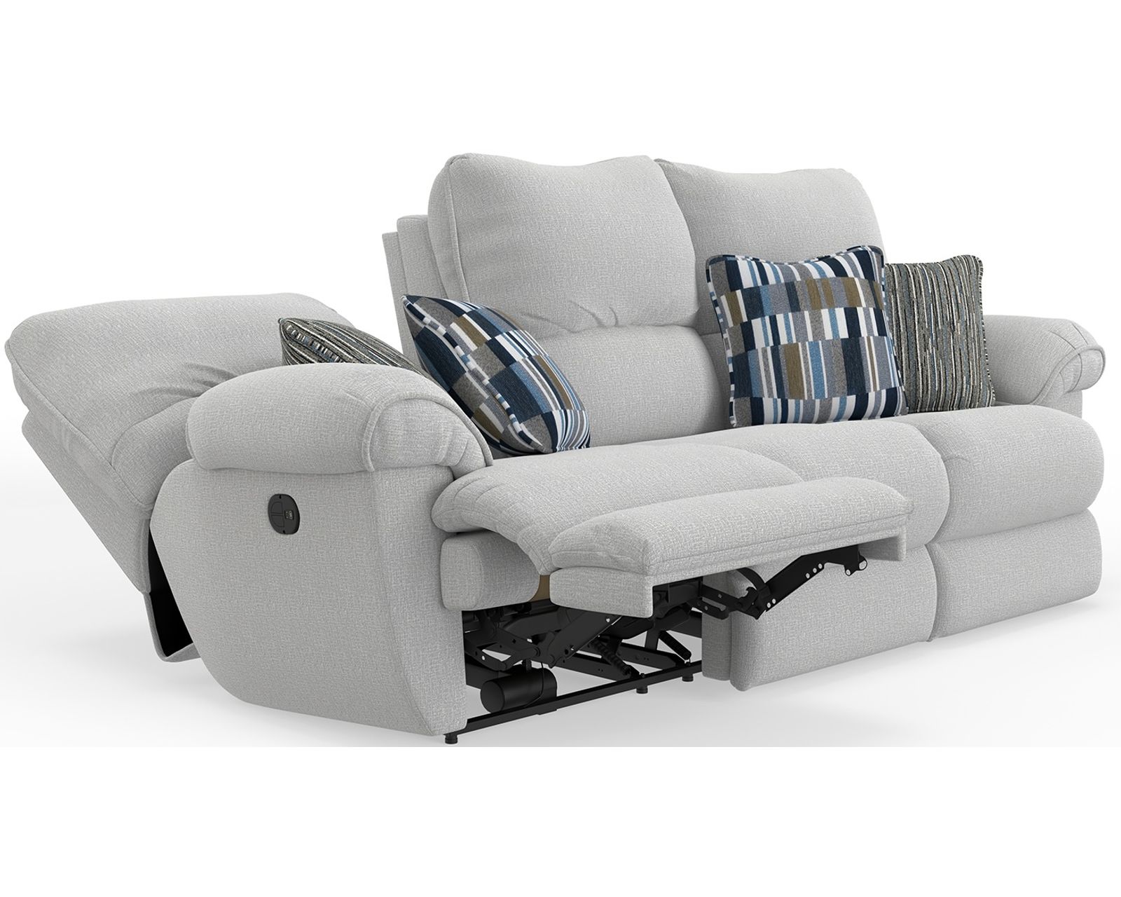 Lenny 90" Power Lay Flat Reclining Sofa (2 colors) - Experience the Catnapper Difference.
