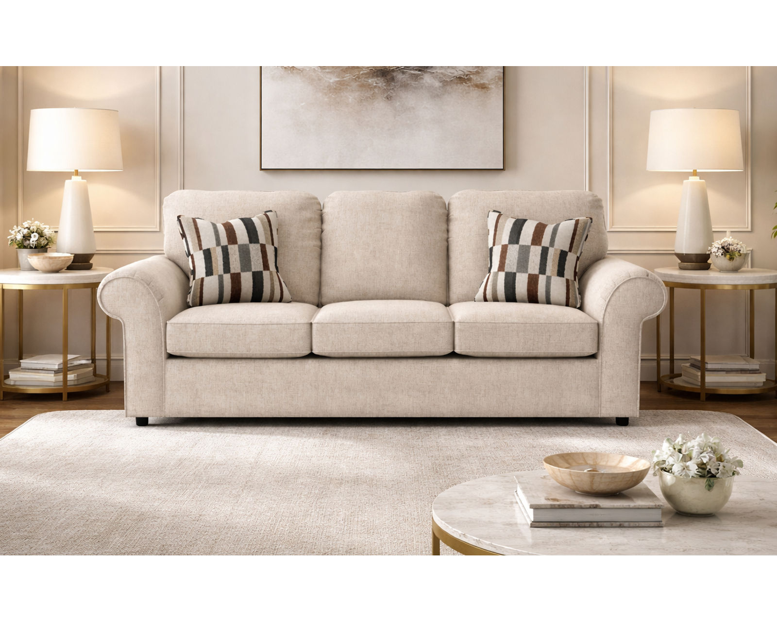 Malibu 87" Sofa  (+101 Standard and Performance Fabrics) - 100 Standard and Performance Fabrics