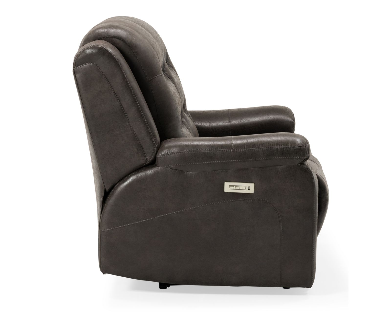 Leighton 41063 Power Headrest Power Reclining Sofa (86") +100 leathers - Leighton 63" Power Headrest Power Reclining Loveseat