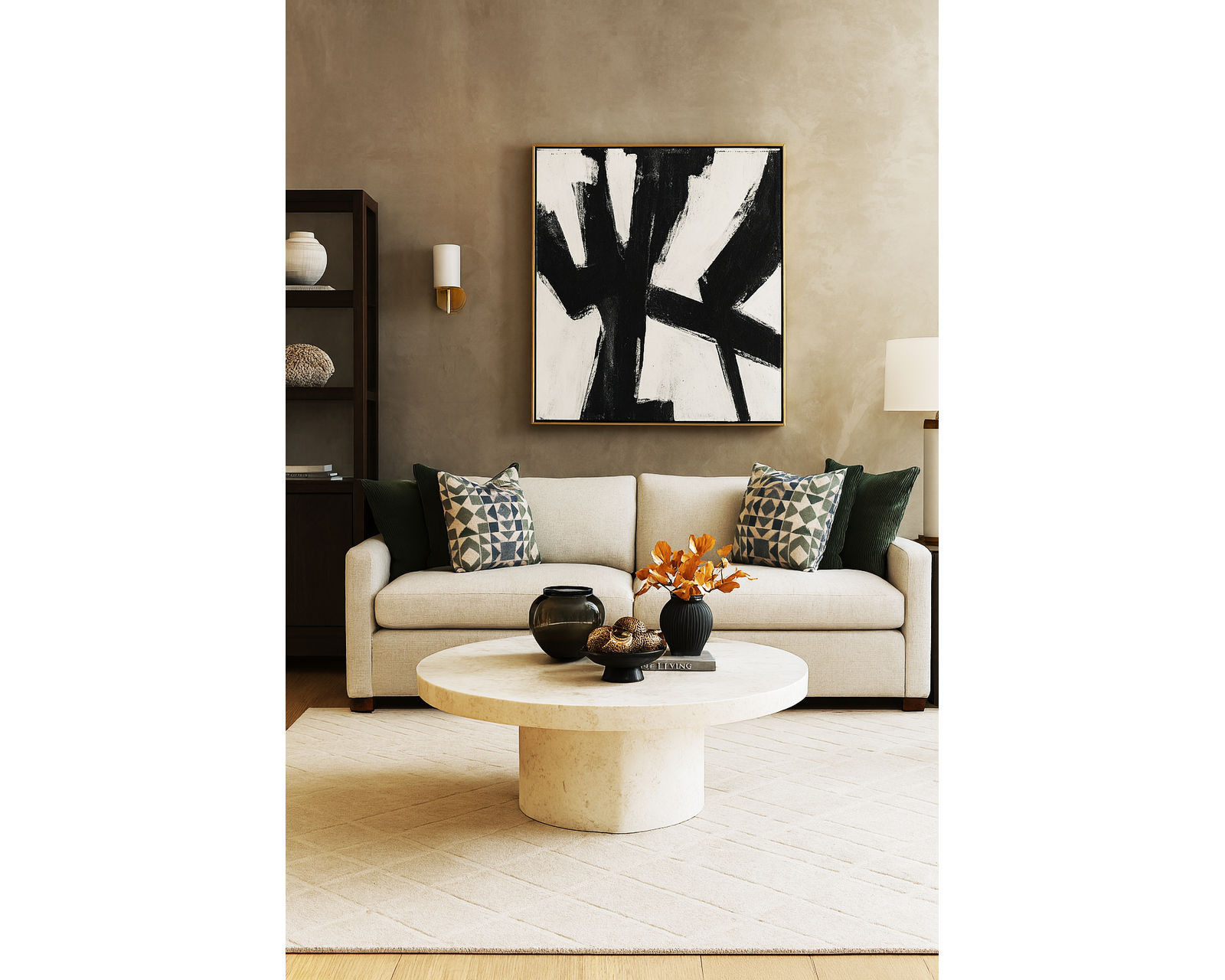 Pandora 91" Sofa (+28 finishes +69 fabrics) - 	Pandora 91" Sofa