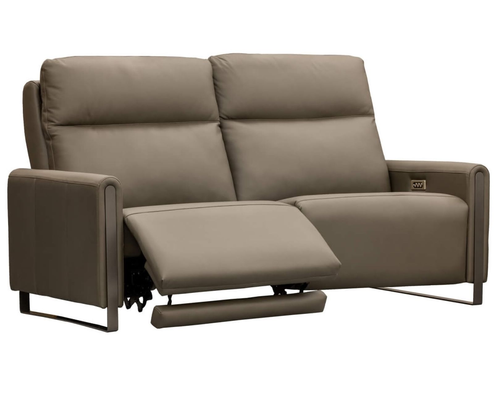 Bay Dual Power Reclining Sofa — Available in Standard & Wide Cushions, 140+ Leather Options, and 74", 79", or 106" Widths - Comfort You Can Feel. Quality You Can Trust.