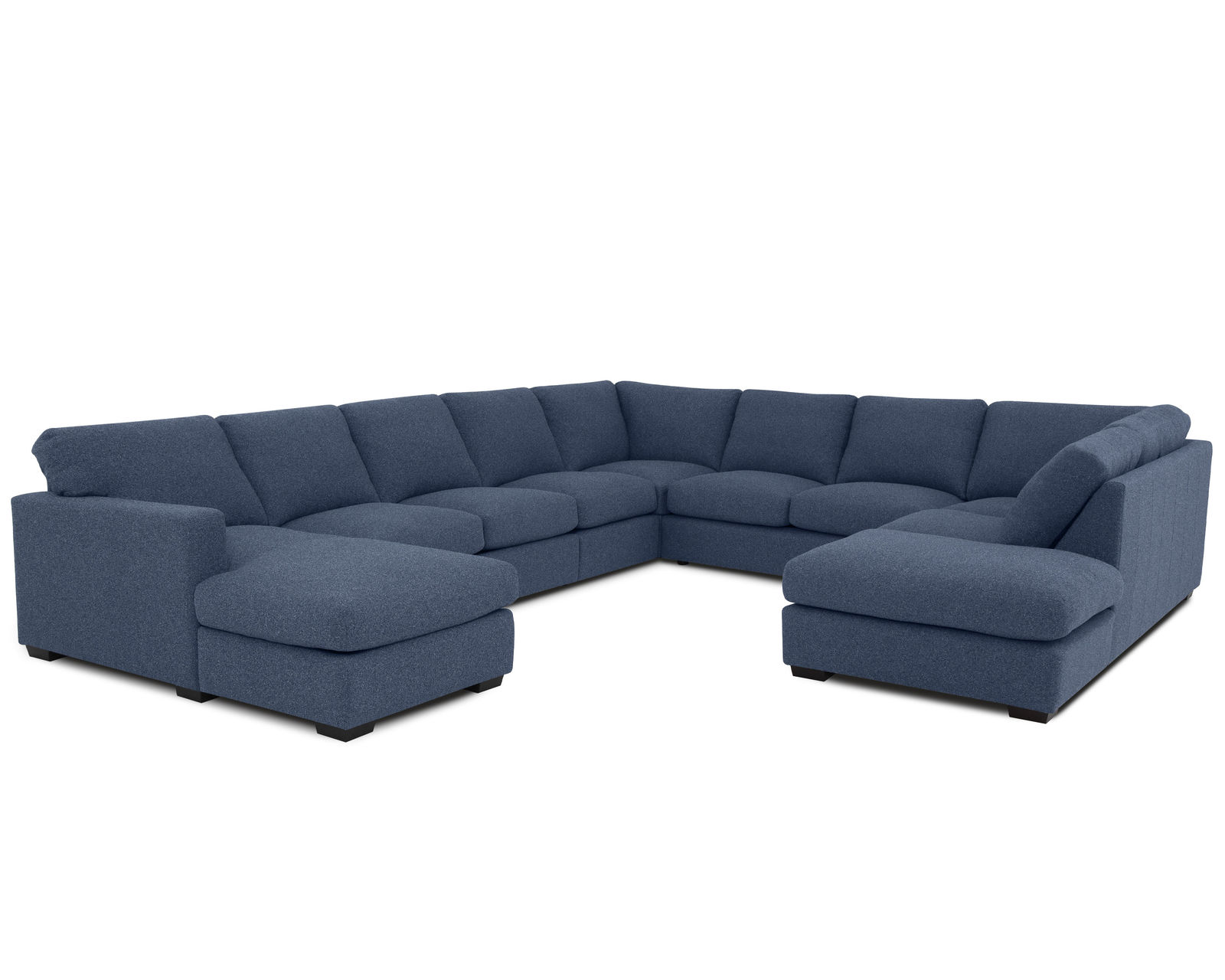 Colebrook 77267 Sectional (+50 fabrics) - Layout K: Six Piece Sectional 69" x 129" x 163" x 94"