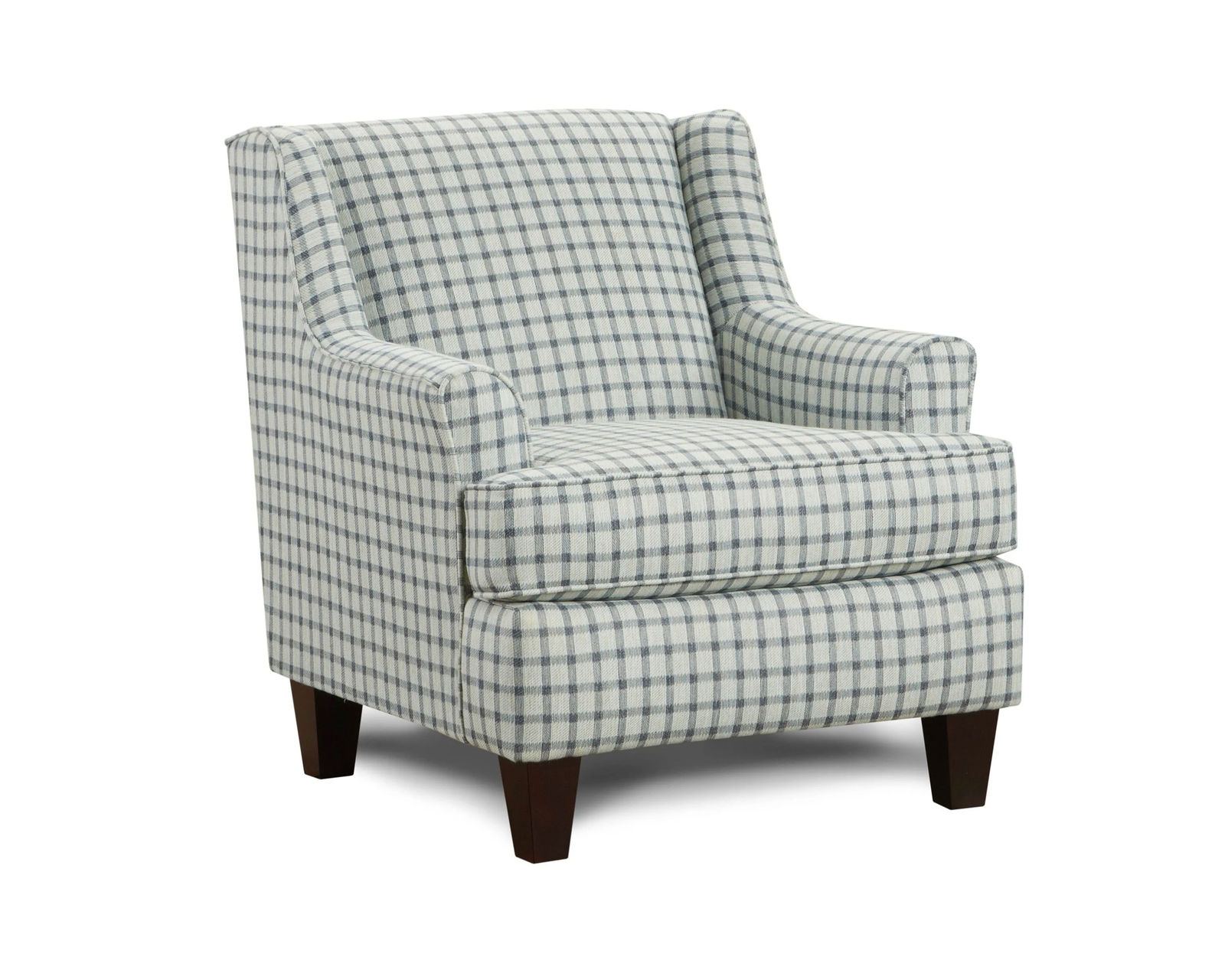 Thrillist Fog 98" Sofa (Includes Pillows - Performance Fabric) - Sharpei Lagoon Accent Chair