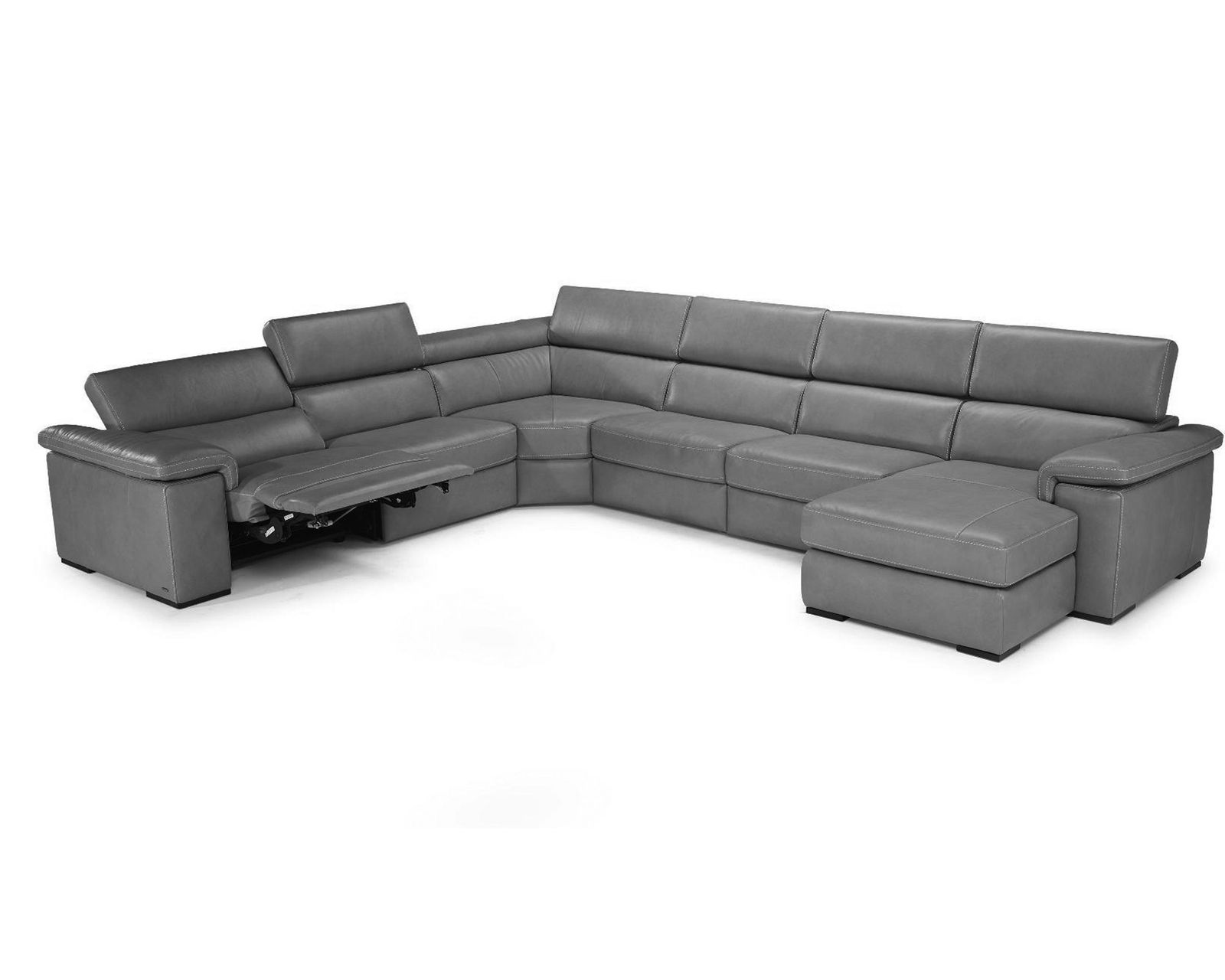 Solare B817 Power Reclining Sectional (+40 fabrics)