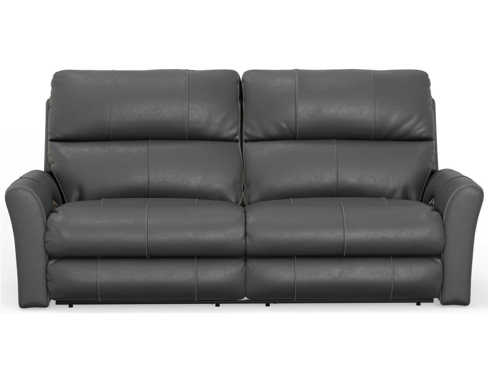 Fredda 82" Power Headrest Power Reclining Leather Sofa Lay-Flat Relaxation, Zero Gravity Comfort & Premium Italian Leather - 2 colors - Fredda Lay Flat Zero Gravity Power Reclining Sofa 