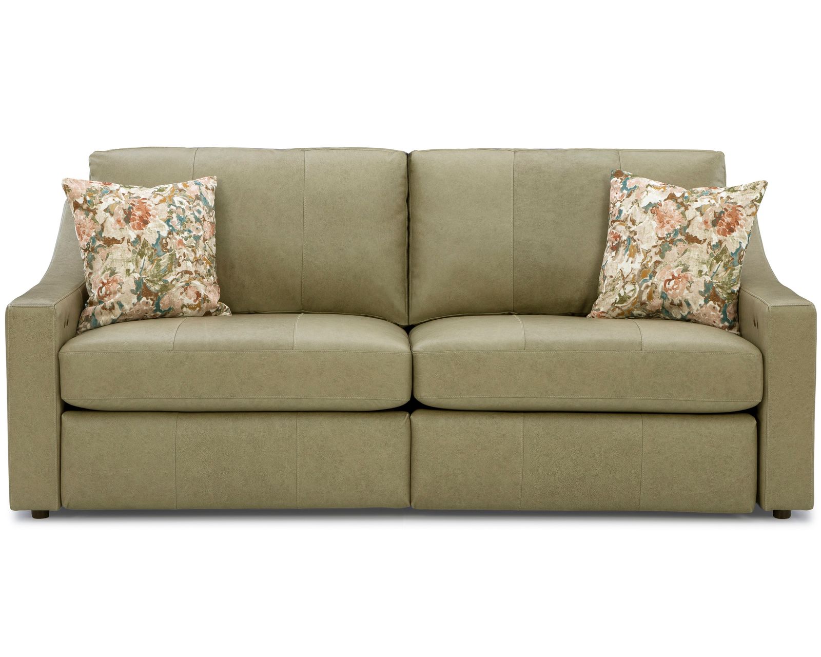 Cavrilly 85" Incliner Leather Sofa (+40 leathers) - Cavrilly 85" Leather Incliner Sofa