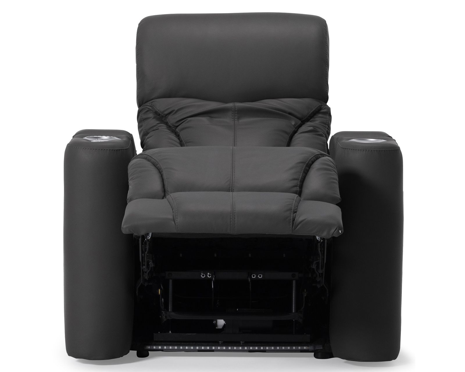 Vivid 41095 Triple Power Home Theater Sectional (+200 colors) - Layout A: Home Theater Recliner 38" Wide