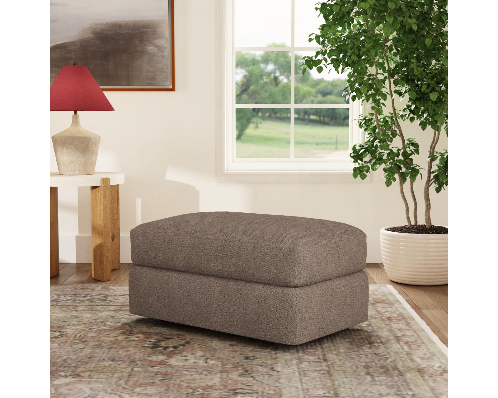 Chevy 5122 Sofa (86") +90 fabrics - Chevy 23" x 36" Ottoman