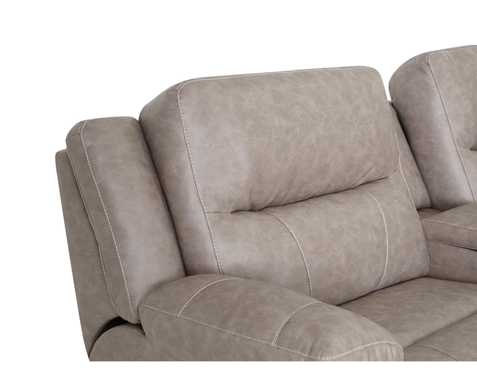 Davenport 659 Reclining Sectional Griege (3 colors) - Choice of Three Colors