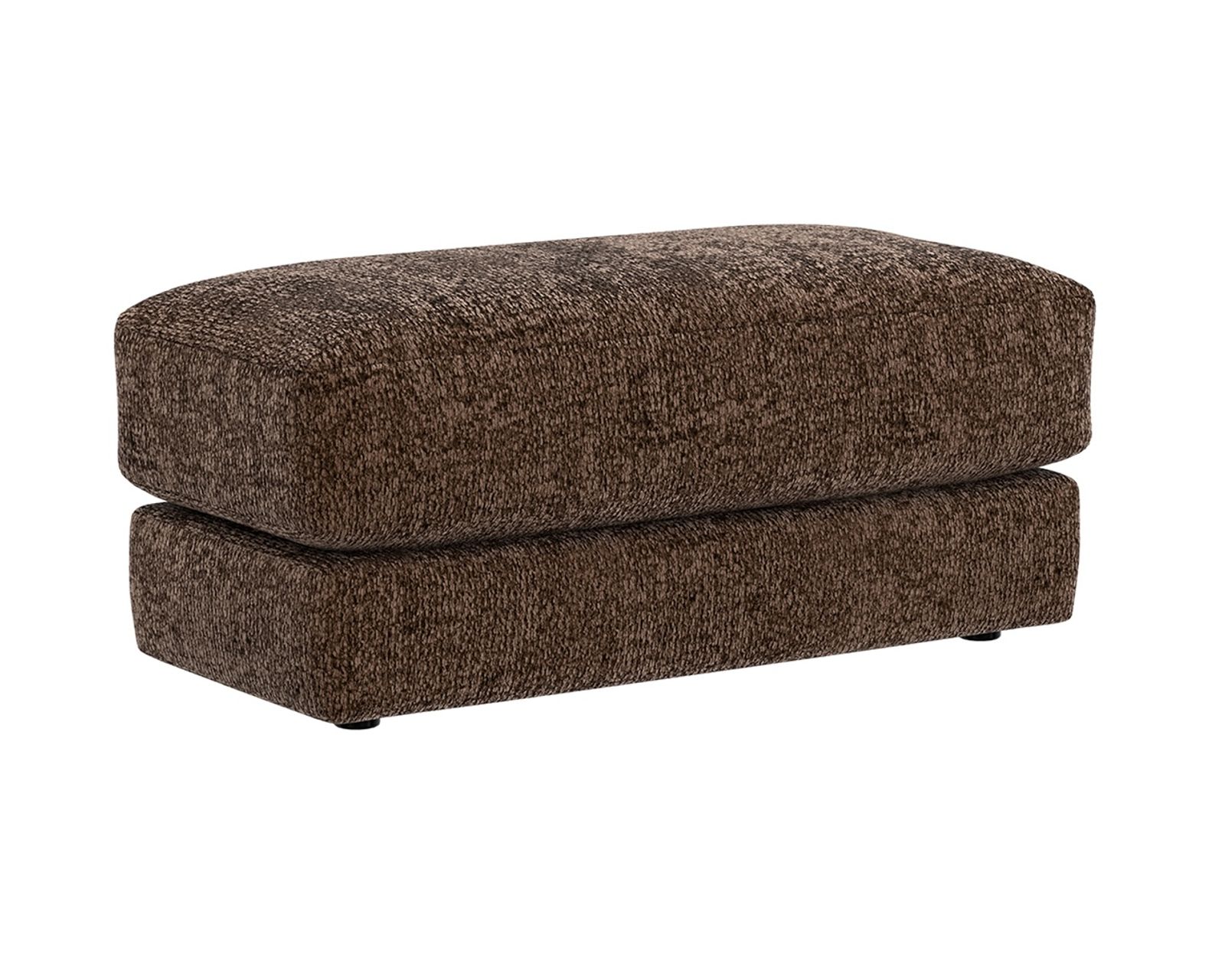Jaden 93" Sofa (2 colors) includes pillows - Jaden 24" x 45" Ottoman (for chair) Shown in Fabric Cocoa