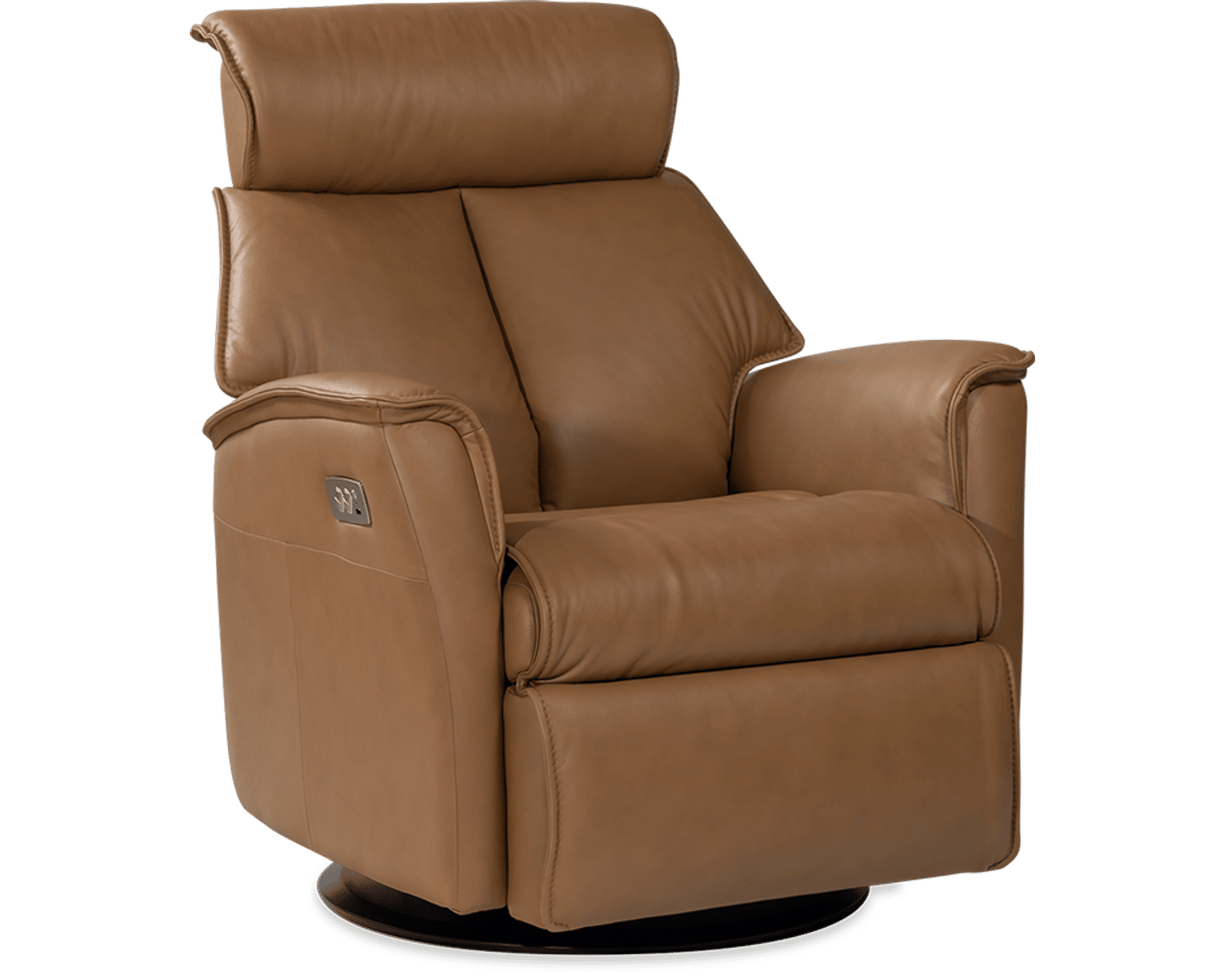 Boss Swivel Glider Relaxer Recliner Nature (Big Comfort. Bold Scandinavian Design. In stock)