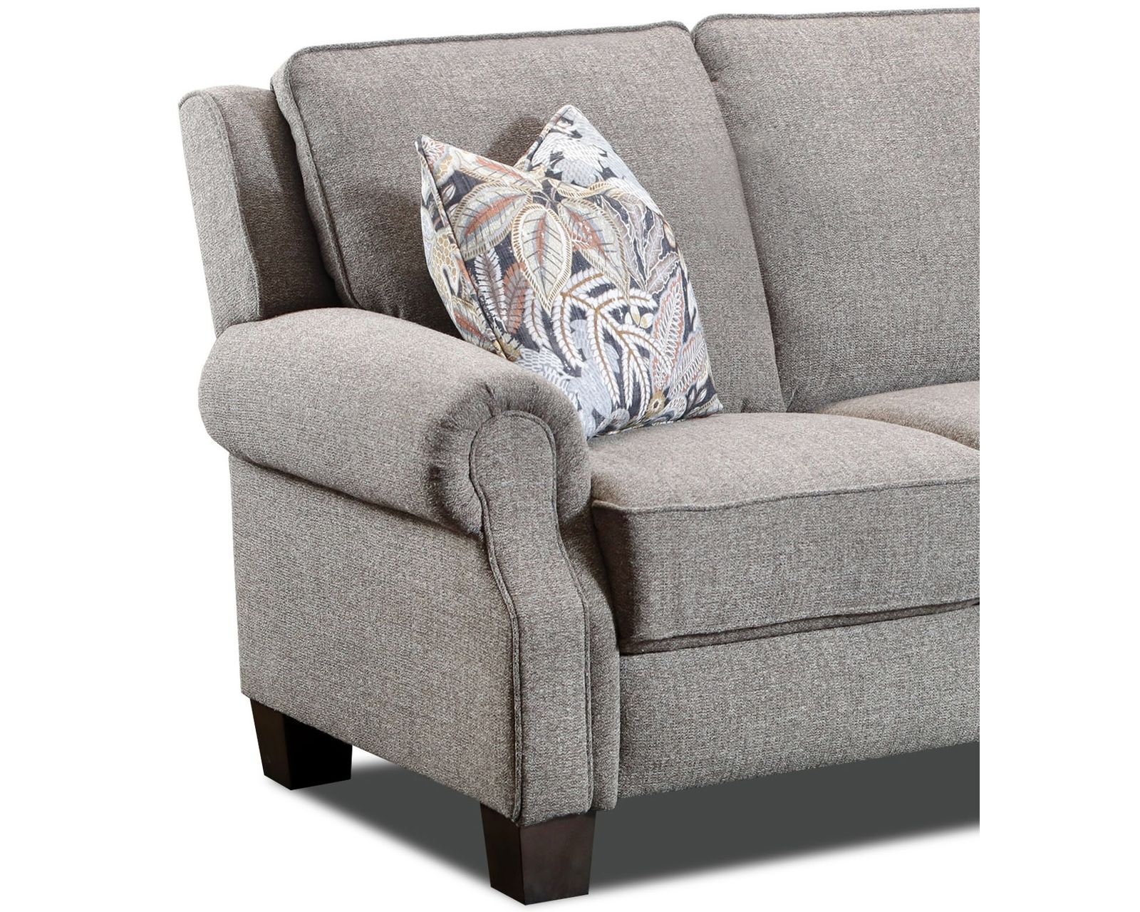 Bedford Park 678 Power Headrest Power Reclining Sectional (+140 colors) - Traditional Style