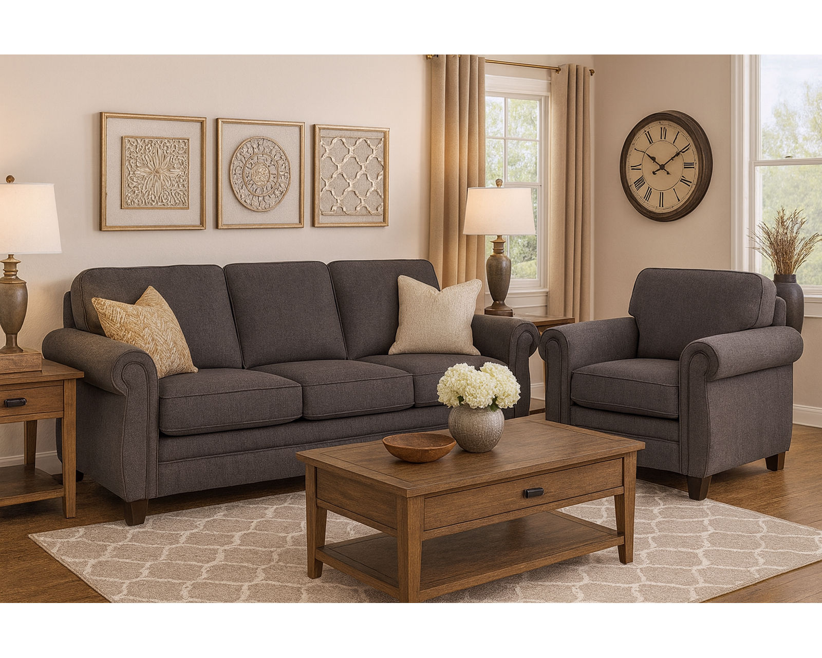 Viceroy 77492 Sofa (84") +50 fabrics - 	Viceroy 84" Sofa