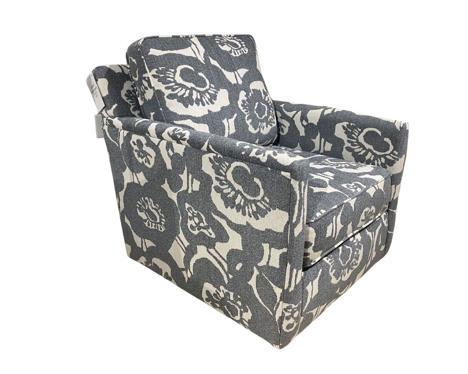 Missionary Salt 90" Sofa (Includes Pillows) - Stylized Mist Swivel Glider