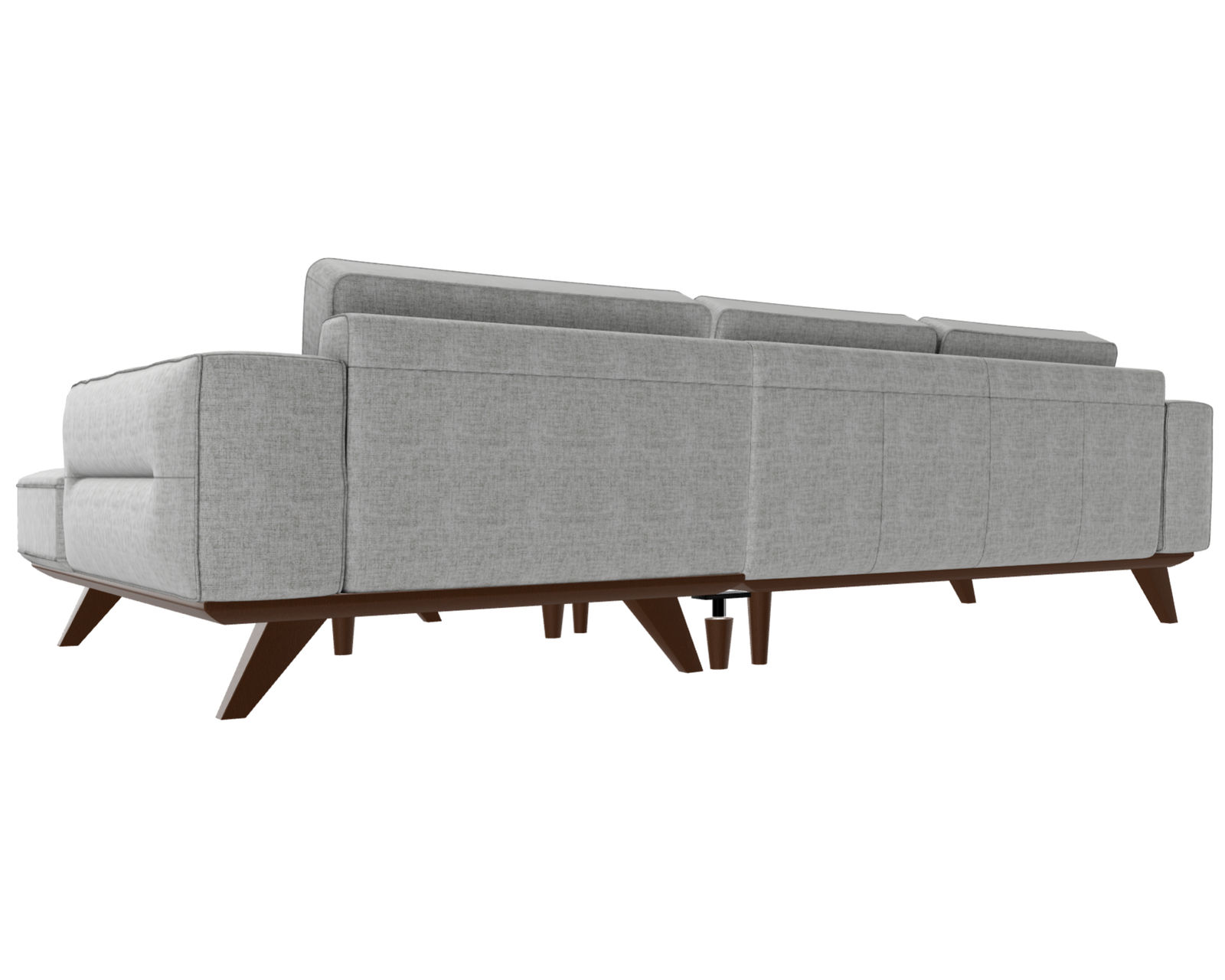Adrenalina C006 Sectional (+40 fabrics) - Layout B: Two Piece Sectional 131" x 65"