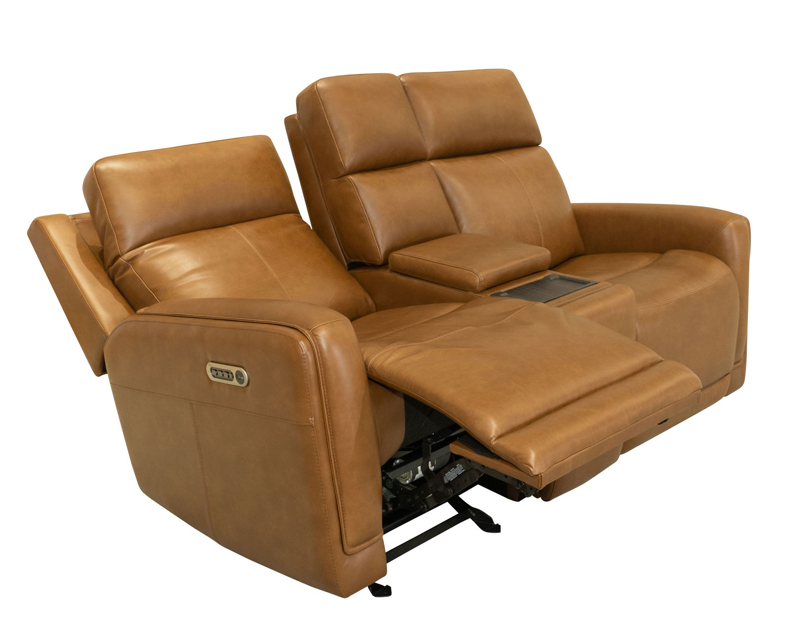 Alister Leather Power Gliding Recliner with Power Headrest and Lumbar (+3 colors) in stock