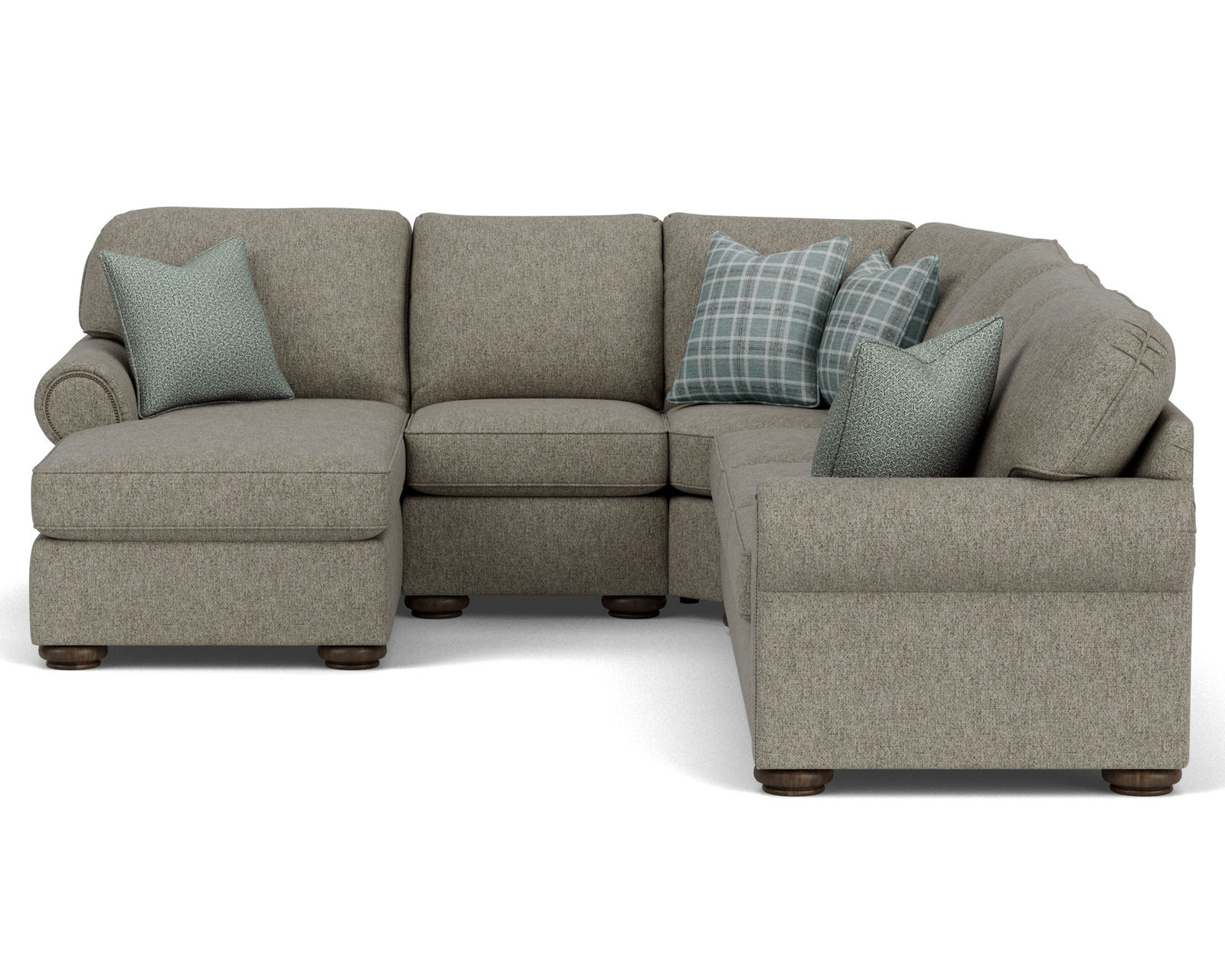 Preston 5536 Nailhead Sectional (100+ fabrics) 