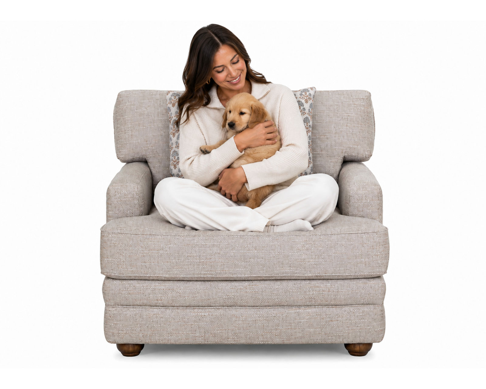 Imari 100" Extra-Wide Sofa (Grand in Scale. Effortless in Comfort) - Designer-Curated Rooms Made Easy.