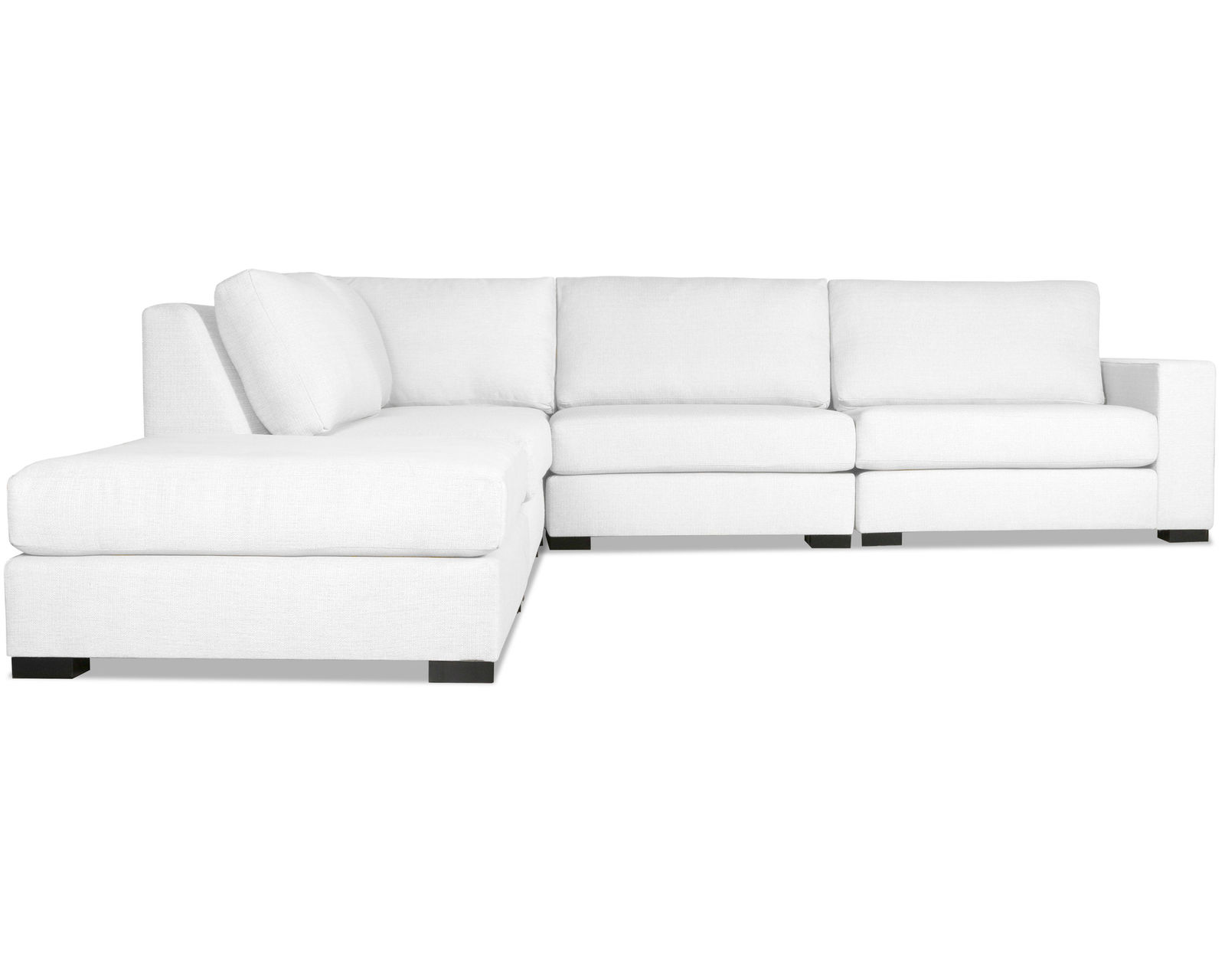Veranda 5 Pieces Modular Sectional A (Choice of Colors) - Veranda 5 Pieces Modular Sectional in White