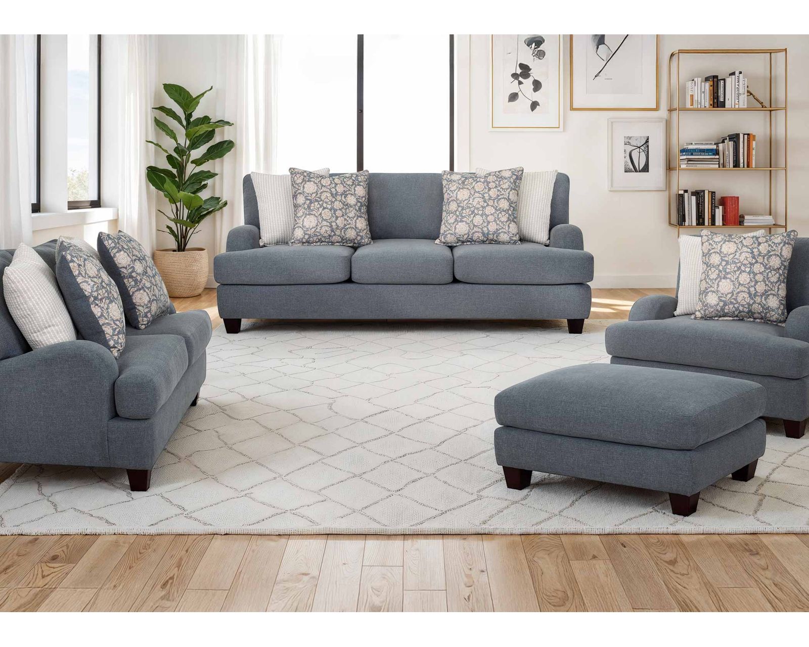 Laurel 93" Sofa (Timeless Style. Effortless Comfort. Beautifully at Home) - Professionally Designed. Beautifully Coordinated. Affordably Yours.