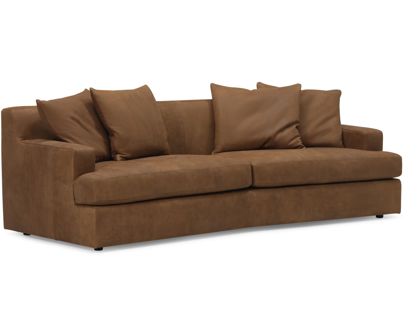 Windsor 77176 Angled Sofa (91" or 101") +140 colors - Windsor 101" Angled Sofa (two cushions)