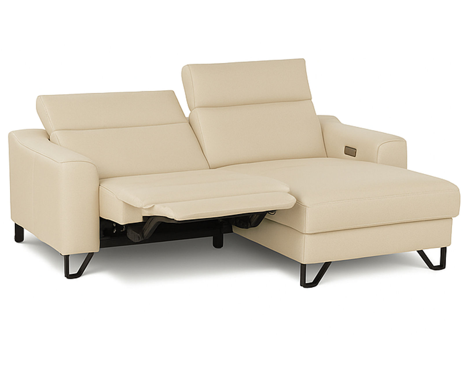Tabor 44003 Power Headrest Power Reclining Chaise Sectional (+100 leathers)
