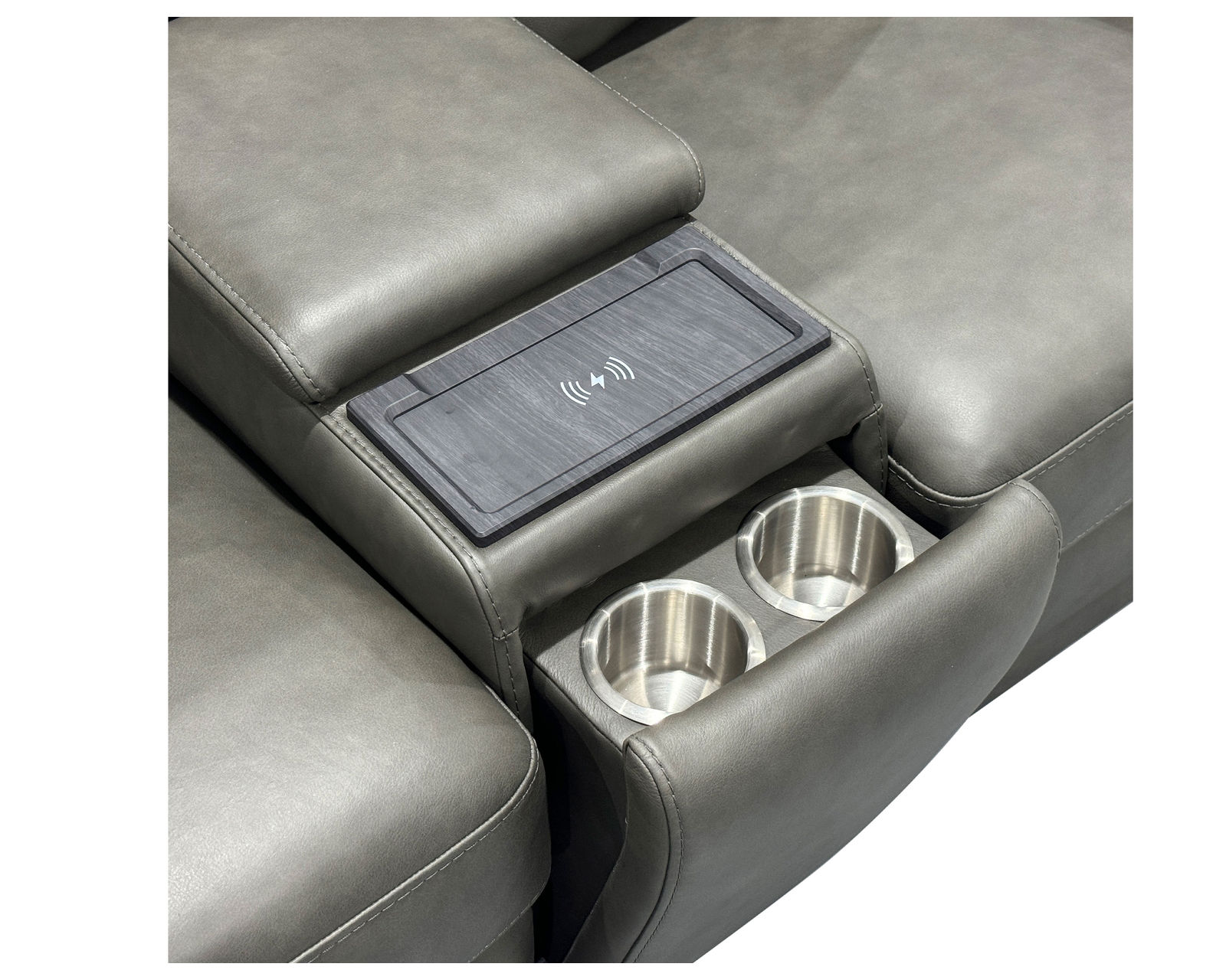 Maxwell Triple Power Zero Gravity Reclining Console Loveseat (2 colors)
