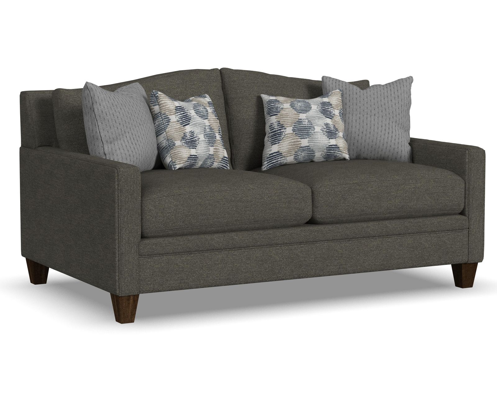 Lottie 7560 Sofa (88") + 90 fabrics - Lottie 63" Loveseat
