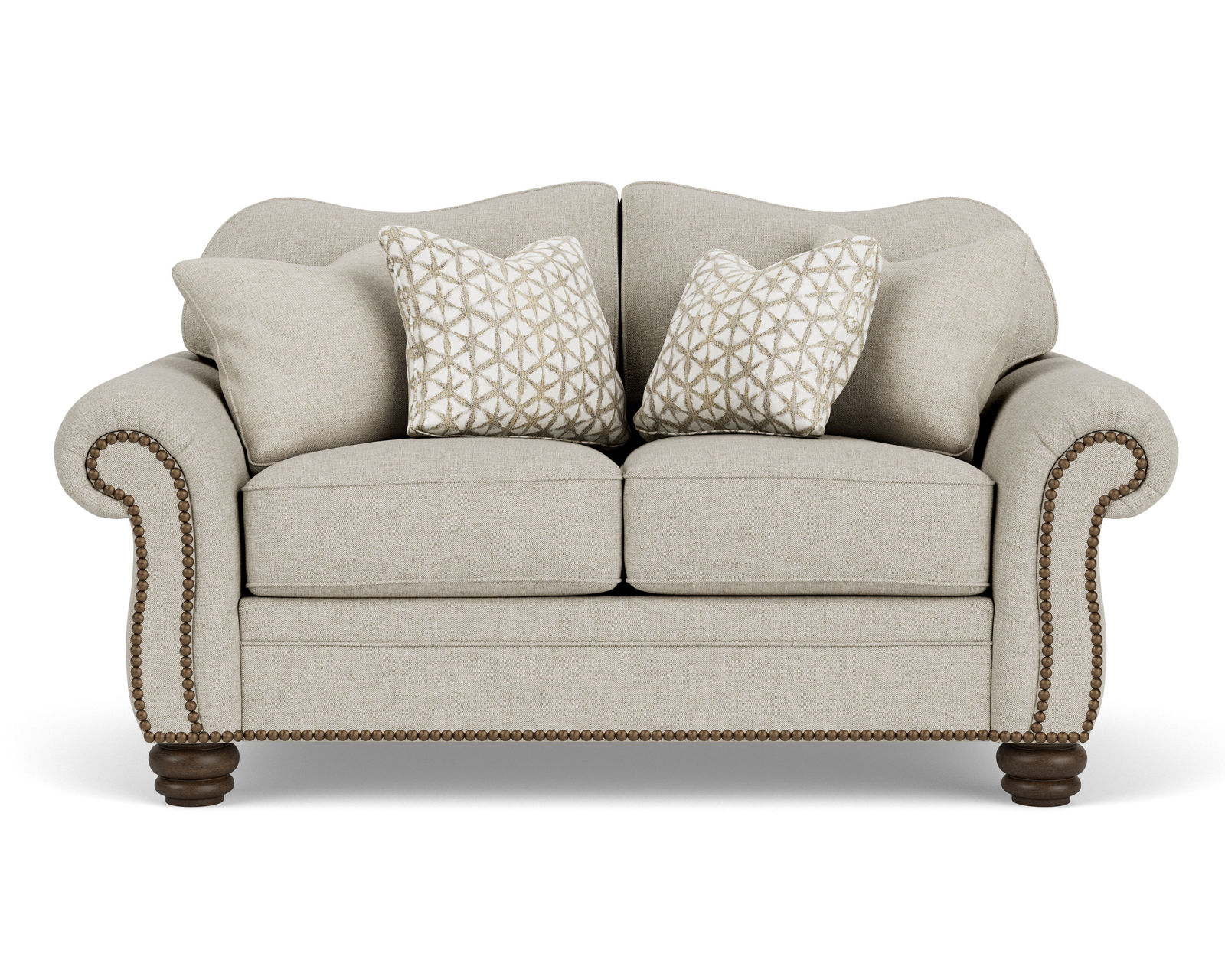 Bexley 8648 Nailhead Loveseat (+100 fabrics) 
