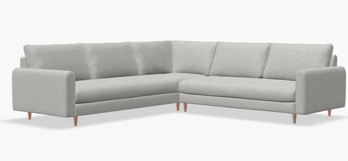 Layout F: Two Piece Sectional 101" x 102"